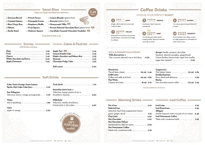 Stormy Cup Menu Page 3